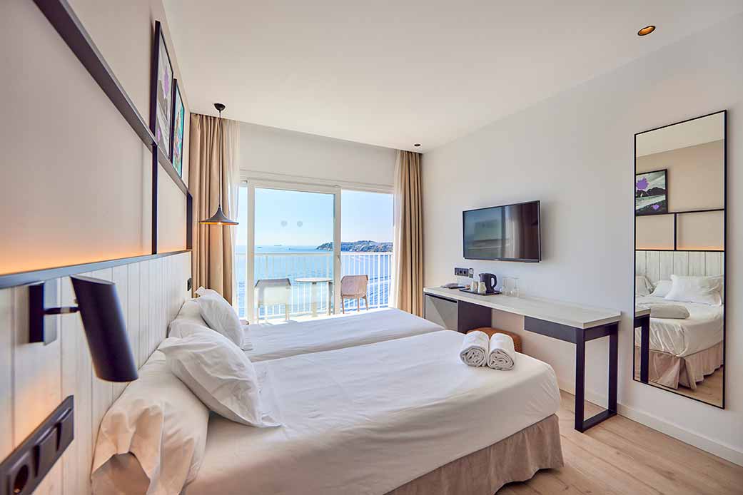 hotel florida magaluf habitacion doble sea view
