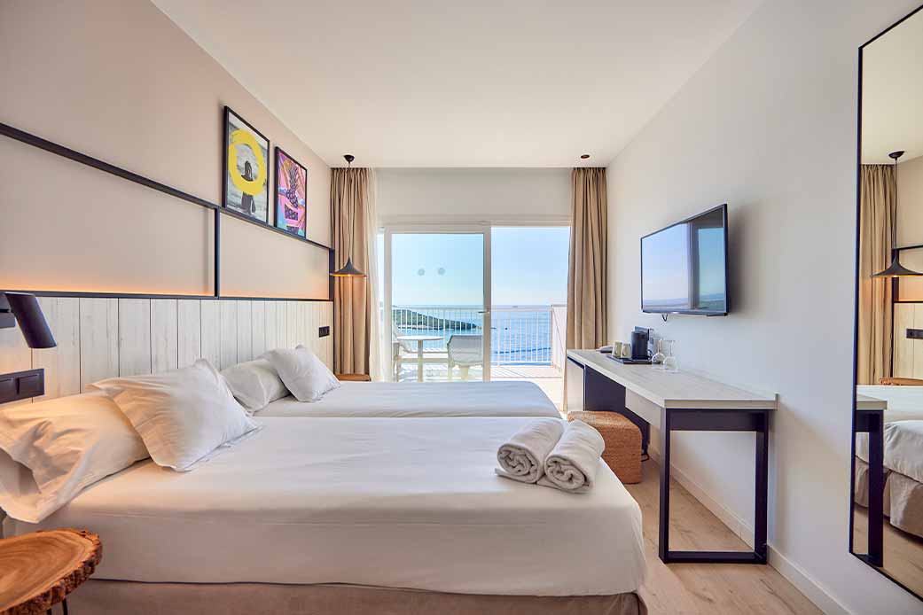 hotel florida magaluf habitacion doble sea view solarium
