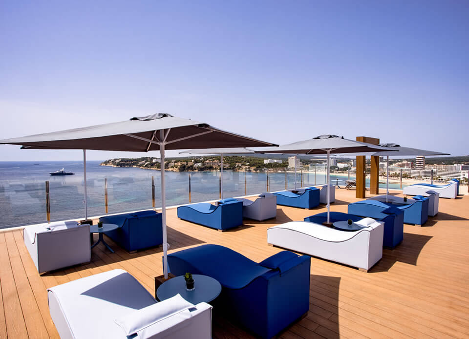 services facilities hotel florida magaluf sky bar